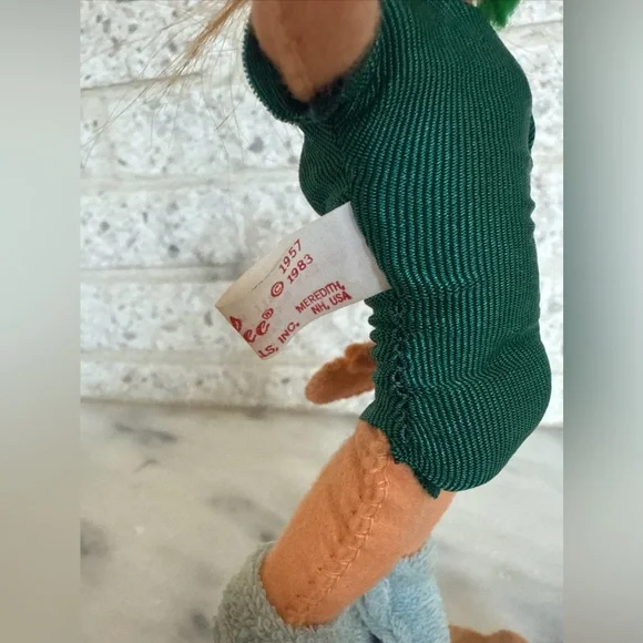 Vintage 1983 Annalee 10" Aerobic Girl Doll Exercise Yoga - Picture 3 of 3